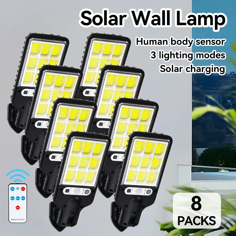 Solar Motion Sensor Garden Lights