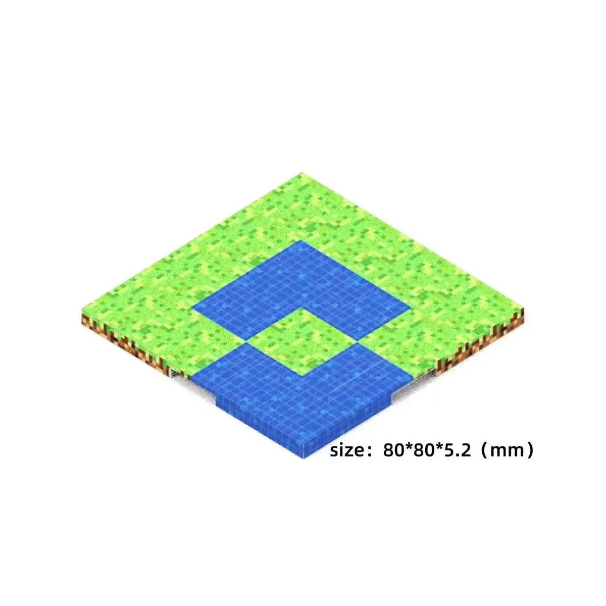 Pixel Blocks Base Plates – 6 Styles