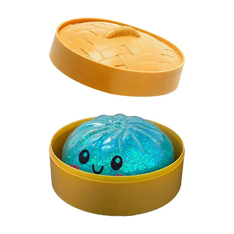Glitter Dumpling Squishy – 6 Styles
