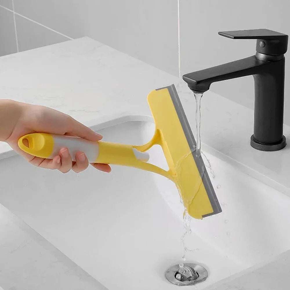 2-in-1 Glass Cleaning Scraper & Watering Spray Tool