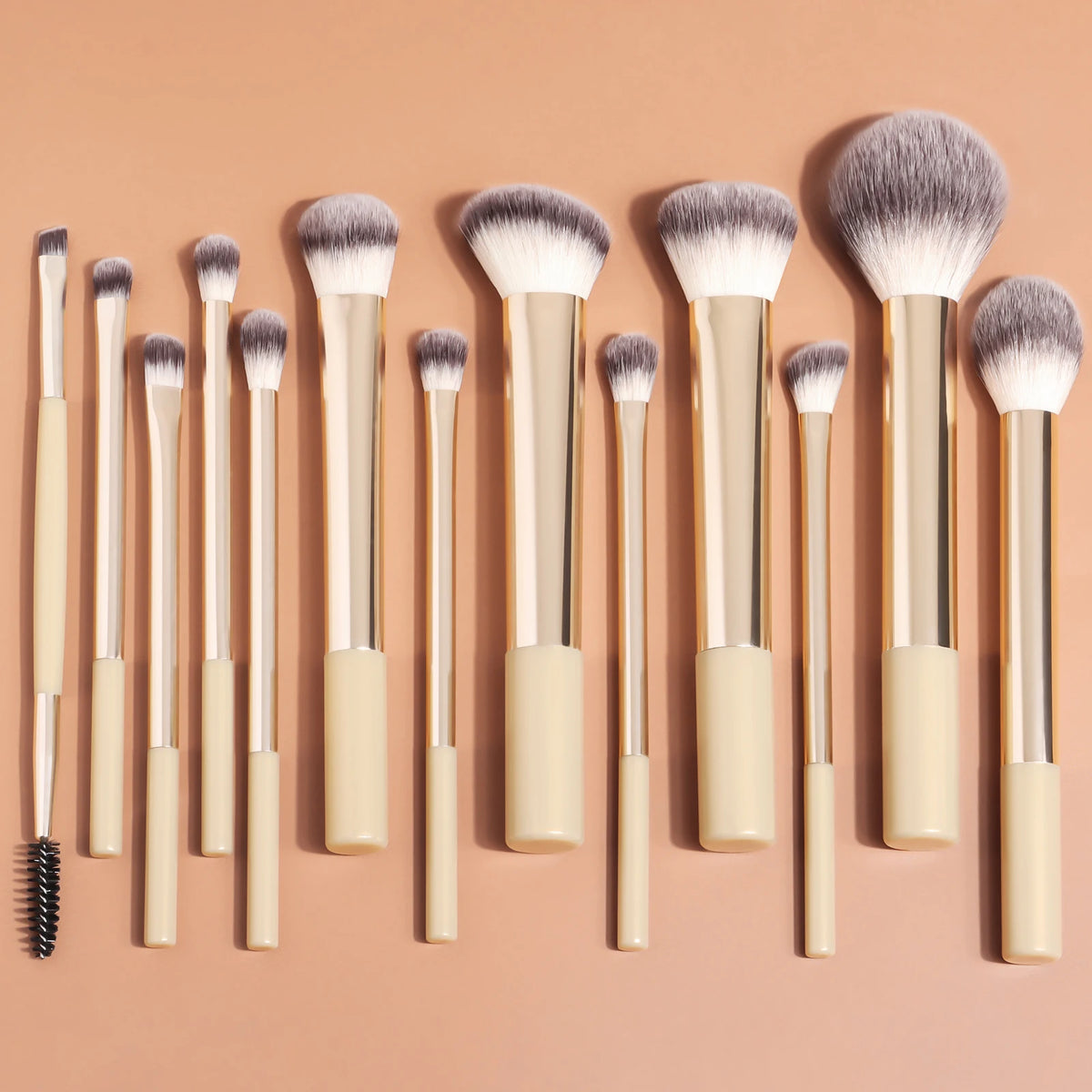 13-Piece Makeup Brush Set – Foundation, Concealer, Powder, Eyeshadow & Blush