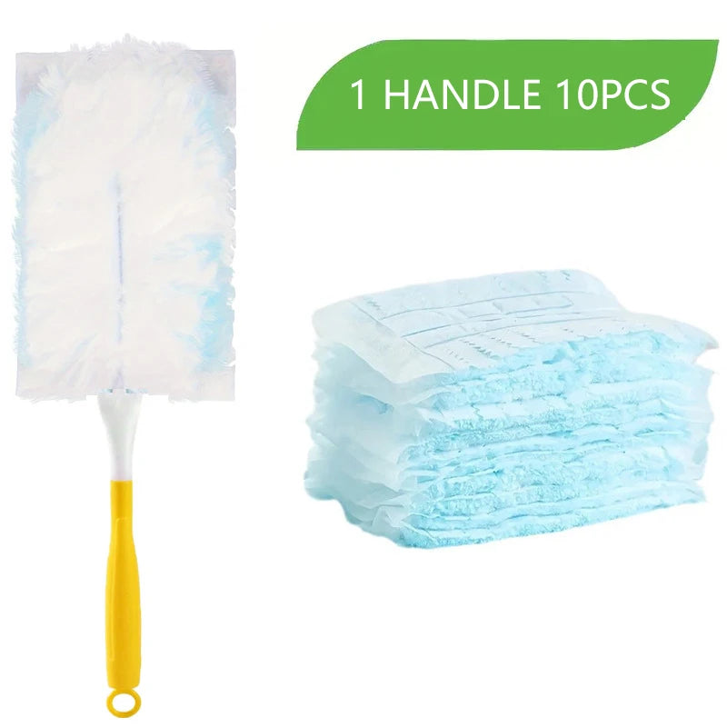 10-Count Disposable Duster Refills Compatible with Swiffer Dusters