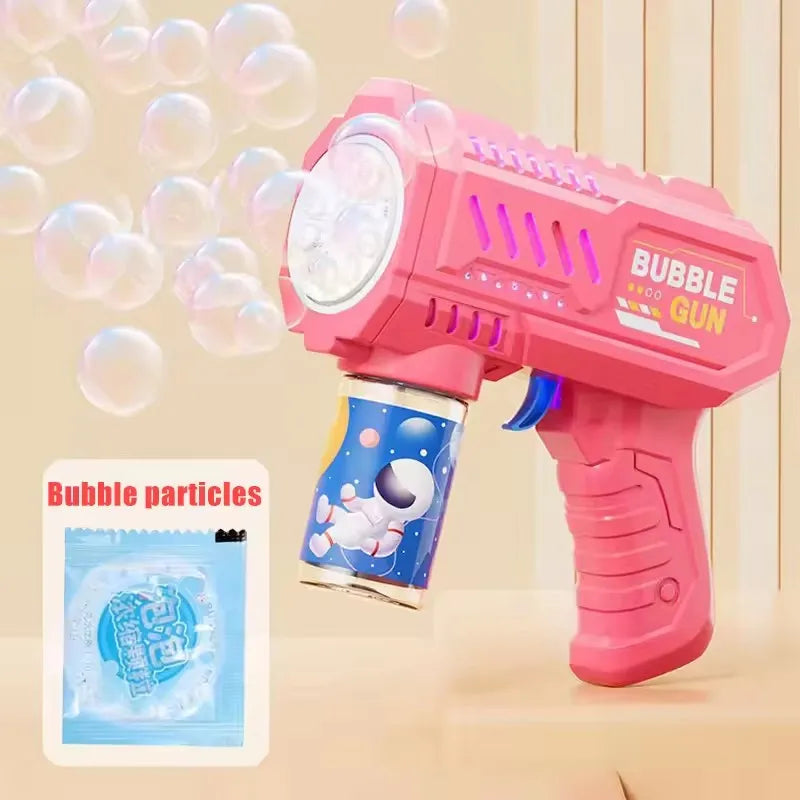 Automatic Rocket Bubble Gun for Kids
