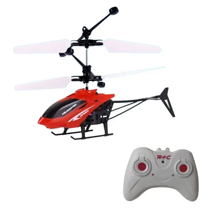 Rechargeable Mini RC Drone Helicopter – Remote Control Kids Toy