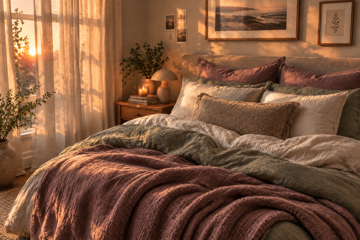 Bedding & Pillows Spokesmodel