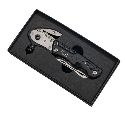 Emergency Glass Breaker Multi-Tool - 9-in-1 Car Safety Tool with LED & Gift Box