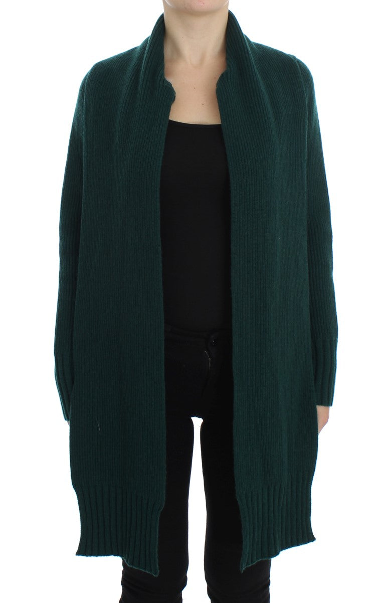 Dolce & Gabbana Green Knitted Cashmere Cardigan
