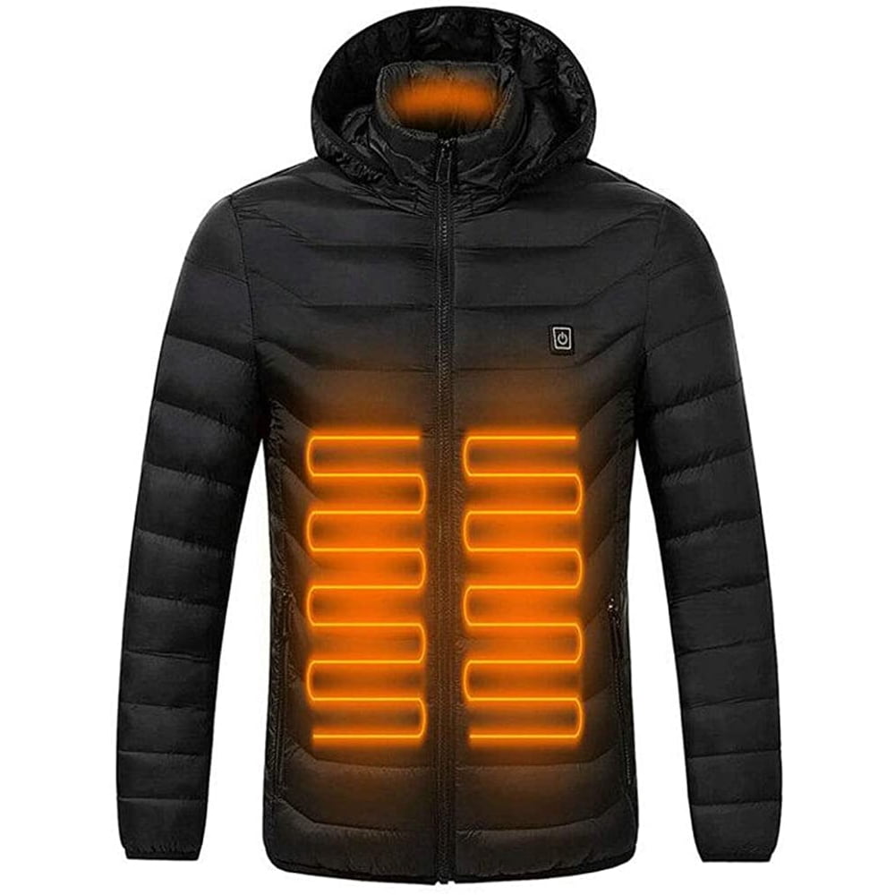 USB Heated Winter Jacket — 9-Zone Electric Warmth, Unisex