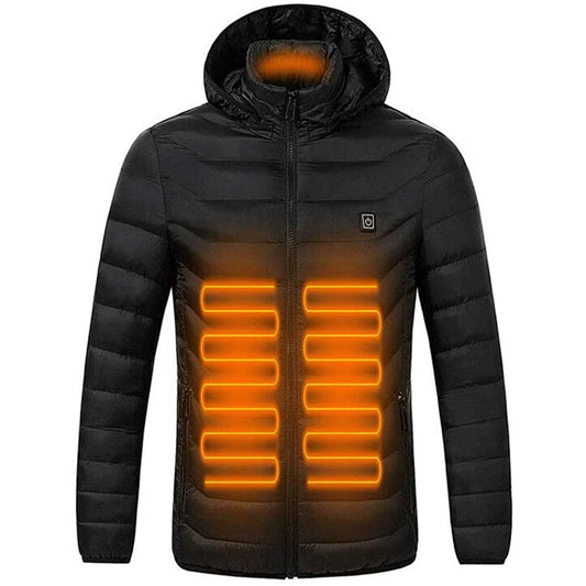 USB Heated Winter Jacket — 9-Zone Electric Warmth, Unisex