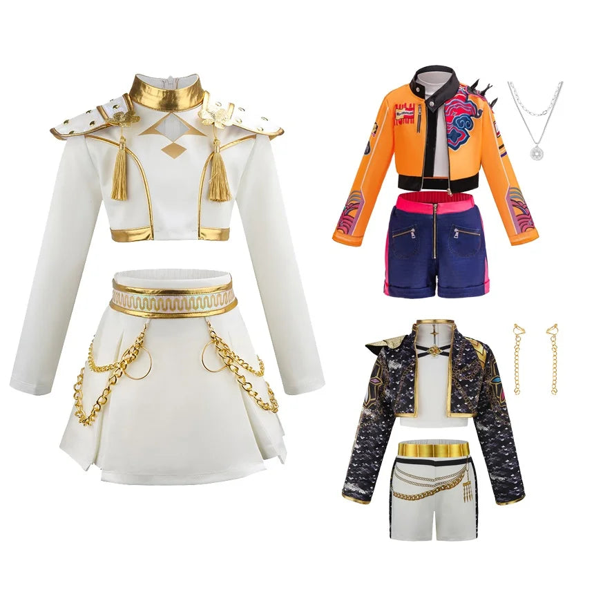 Kids' Halloween Superhero Costume Set – Group & Carnival Cosplay Dress-Up for Boys & Girls (Sizes 4T–12T)