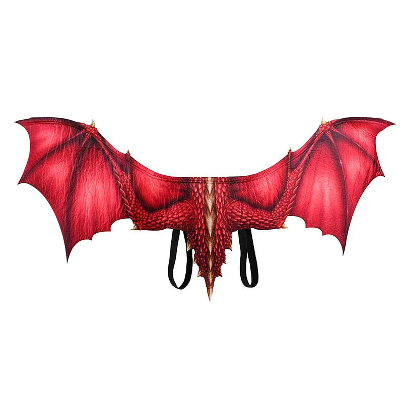 Dragon Cosplay Mask & Wings Set – Adult Dinosaur Halloween Costume for Carnival, Masquerade & Cosplay Events