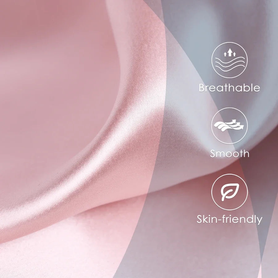 JuwenSilk Mulberry Silk Pillowcase - Standard & Queen Size