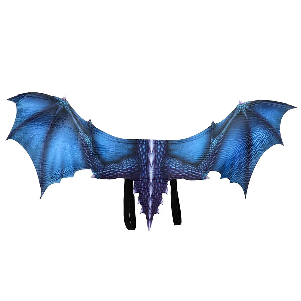 Dragon Cosplay Mask & Wings Set – Adult Dinosaur Halloween Costume for Carnival, Masquerade & Cosplay Events
