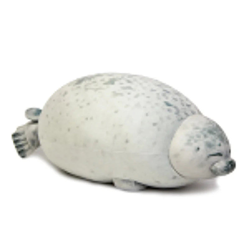 Angry Blob Seal Pillow – Chubby 3D Plush Stuffed Animal Toy