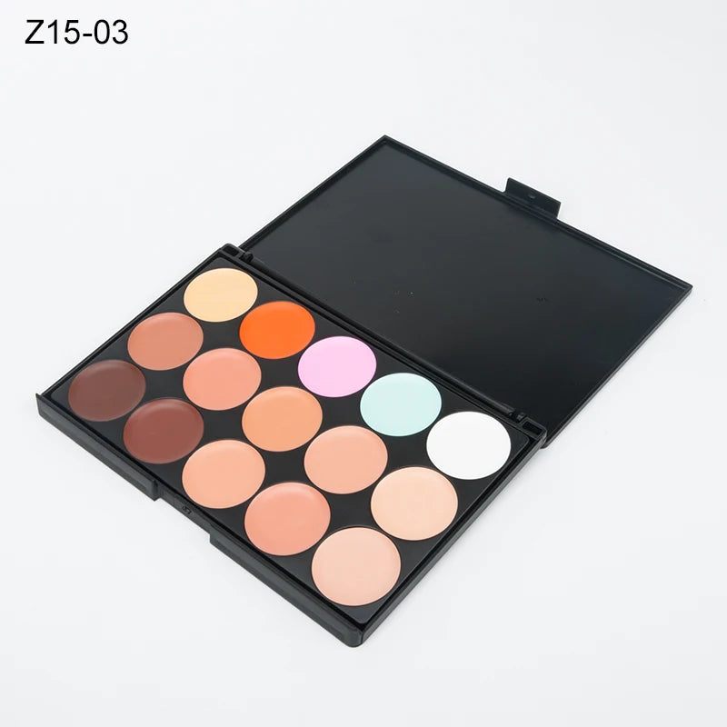 15-Color Concealer Contour Palette