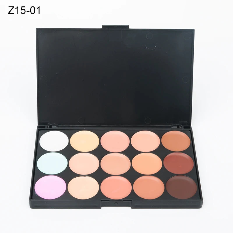 15-Color Concealer Contour Palette