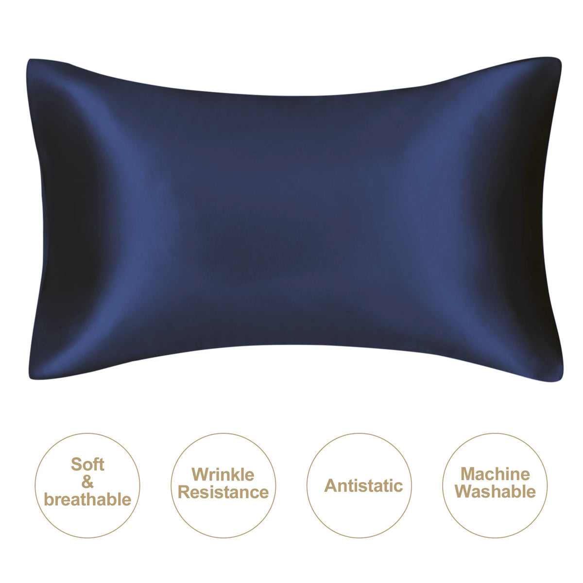 JuwenSilk Mulberry Silk Pillowcase - Standard & Queen Size
