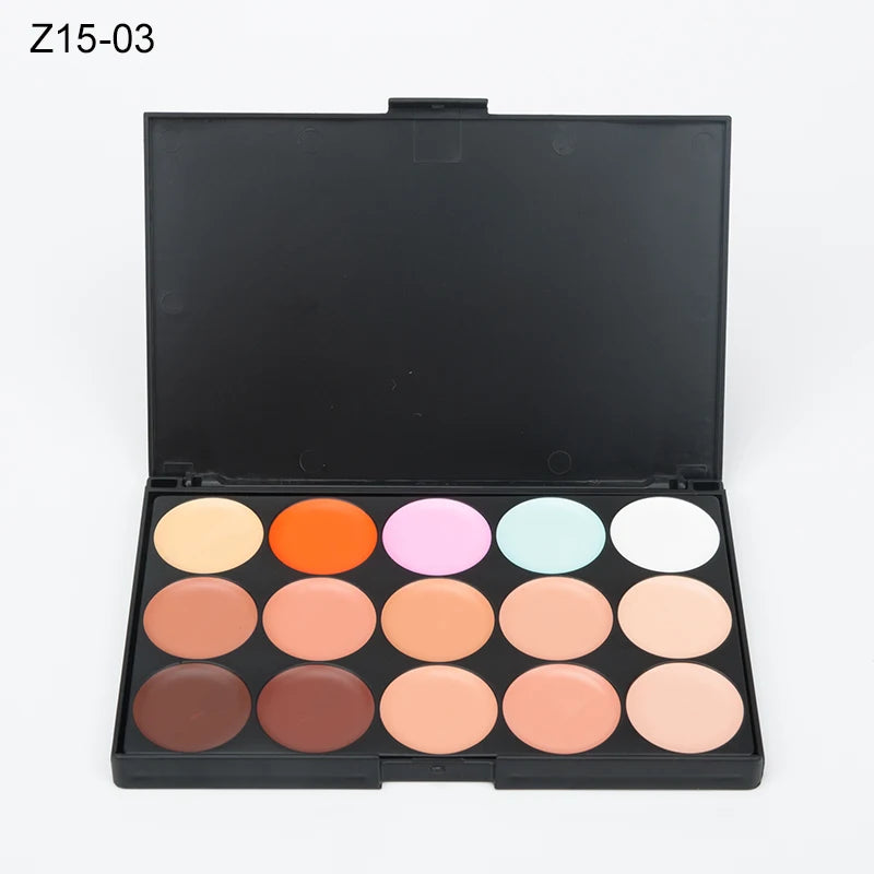 15-Color Concealer Contour Palette
