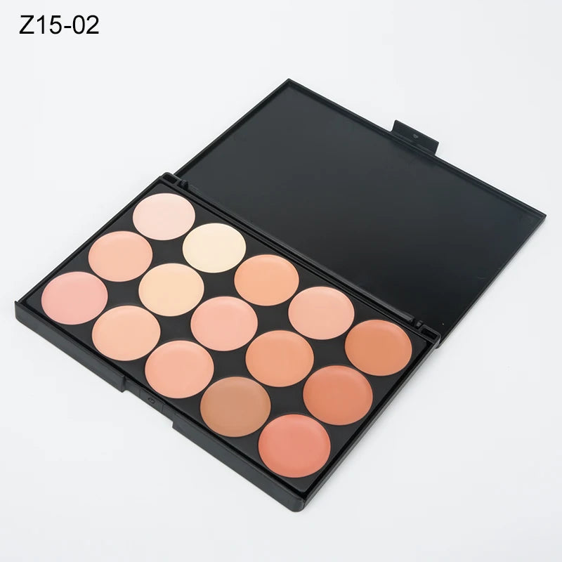 15-Color Concealer Contour Palette