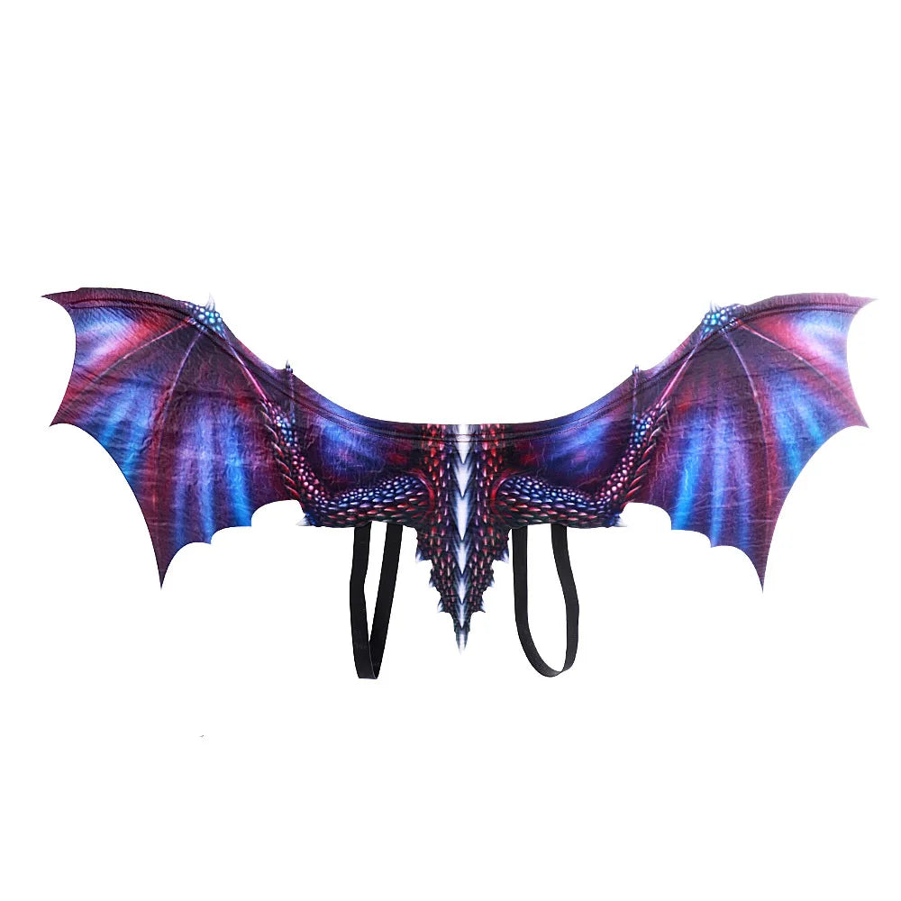 Dragon Cosplay Mask & Wings Set – Adult Dinosaur Halloween Costume for Carnival, Masquerade & Cosplay Events
