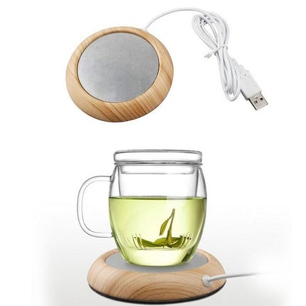 USB Smart Cup Warmer — Temperature Control for Your Desk