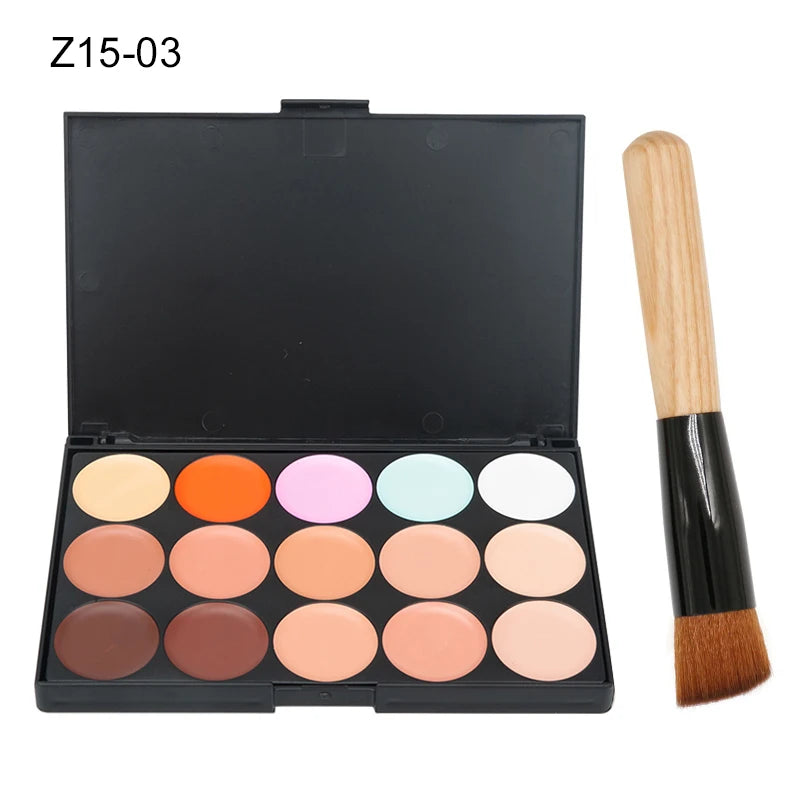 15-Color Concealer Contour Palette