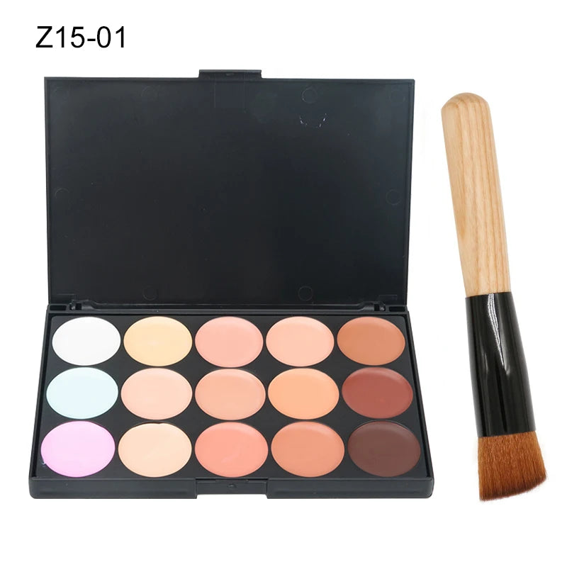 15-Color Concealer Contour Palette