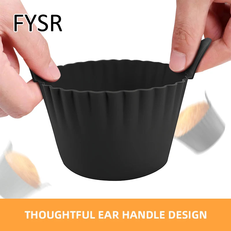 Silicone Egg Cups Set – Non-Stick Boiled Egg Holders