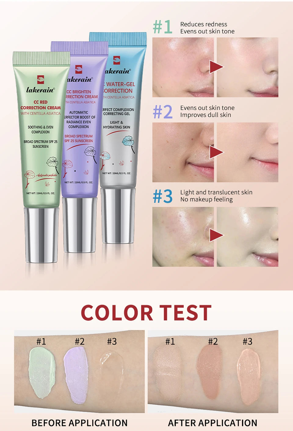 Color-Changing CC Cream – High Coverage