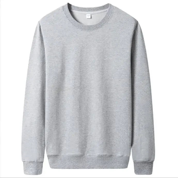 Men's Solid Color Pullover Hoodie
