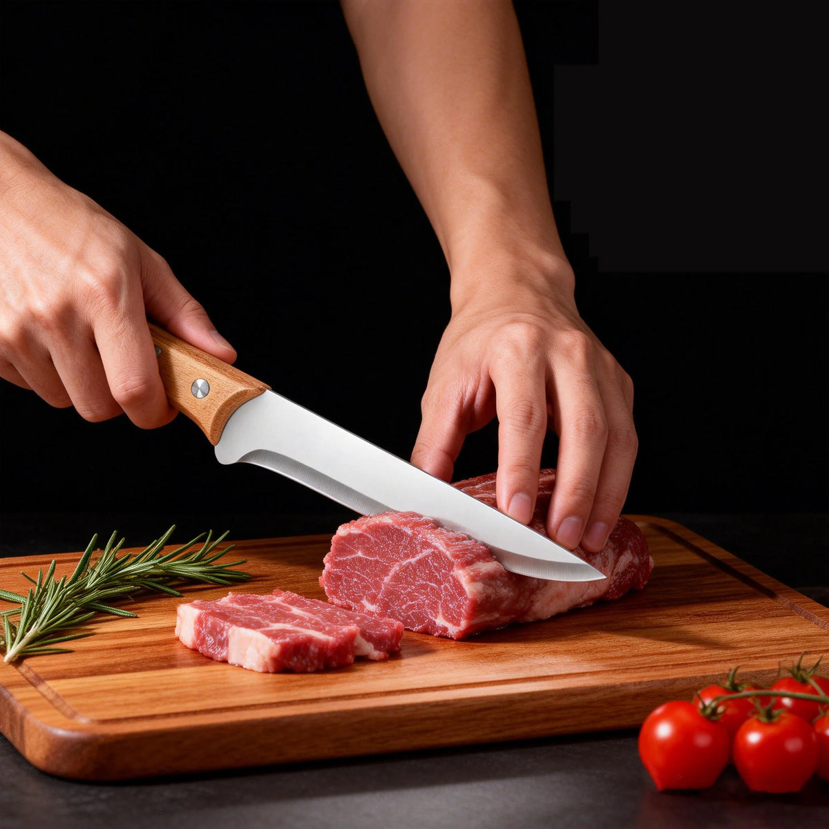 Professional Forged Bone Removal & Slicing Knife Set