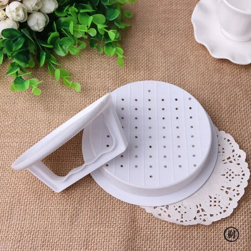1PC Stuffed Hamburger Press, Plastic Burger Maker Mould for Grill & BBQ, Meat Patty Press Kitchen Tool