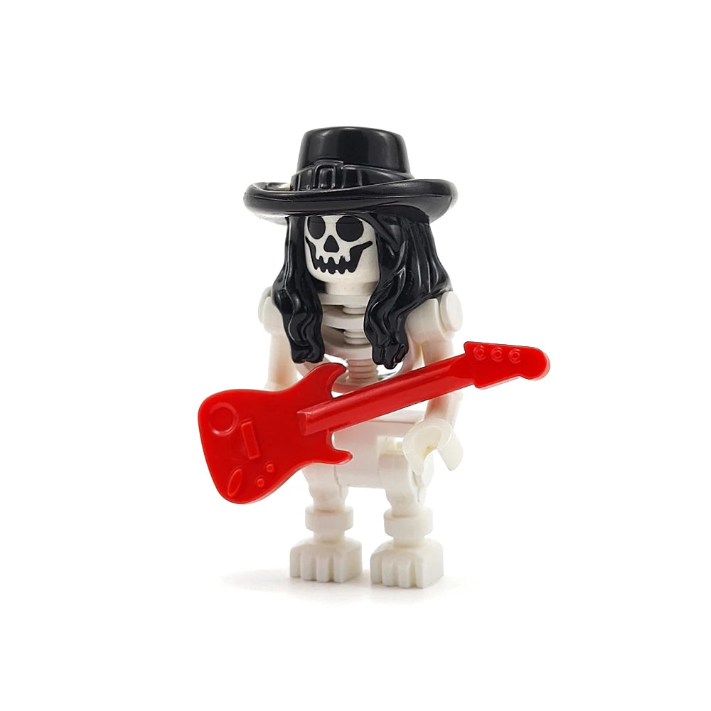 MOC Halloween Skeleton Army Mini Figure Building Blocks – DIY Toy Character & Ornament