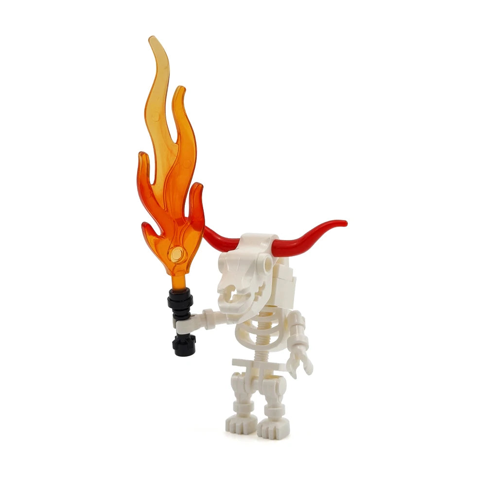 MOC Halloween Skeleton Army Mini Figure Building Blocks – DIY Toy Character & Ornament