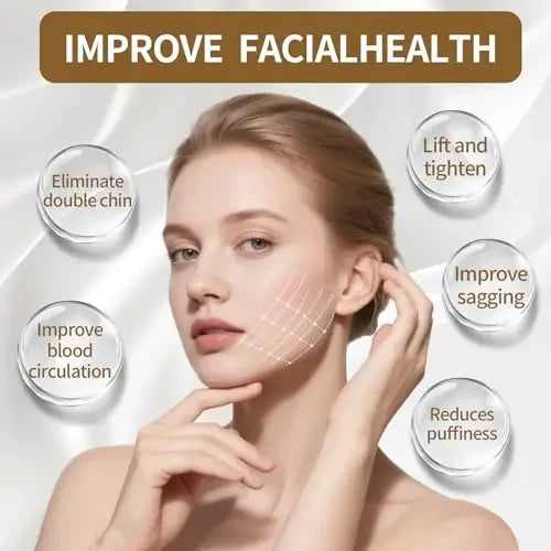 Lymphatic Contour Face Brush – Facial Drainage Massager & Skin Sculpting Tool