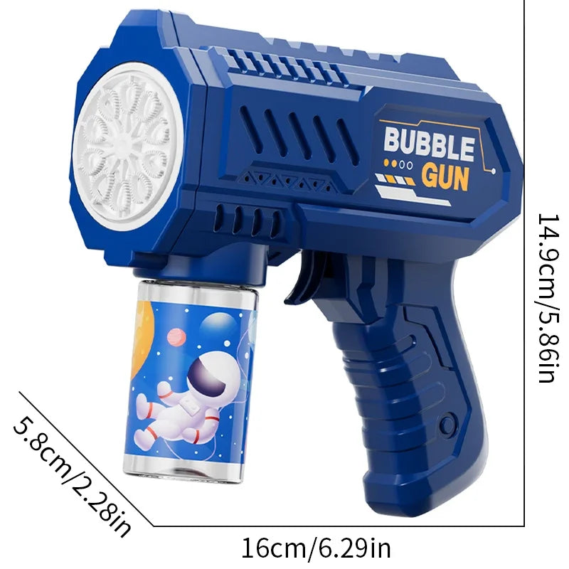Automatic Rocket Bubble Gun for Kids