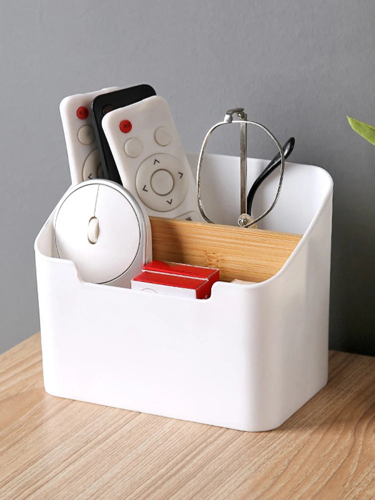 Multi-function Storage Box TV Air Conditioner Remote Control Organizer Practical Tissue Box Home Cosmetic Storage Box