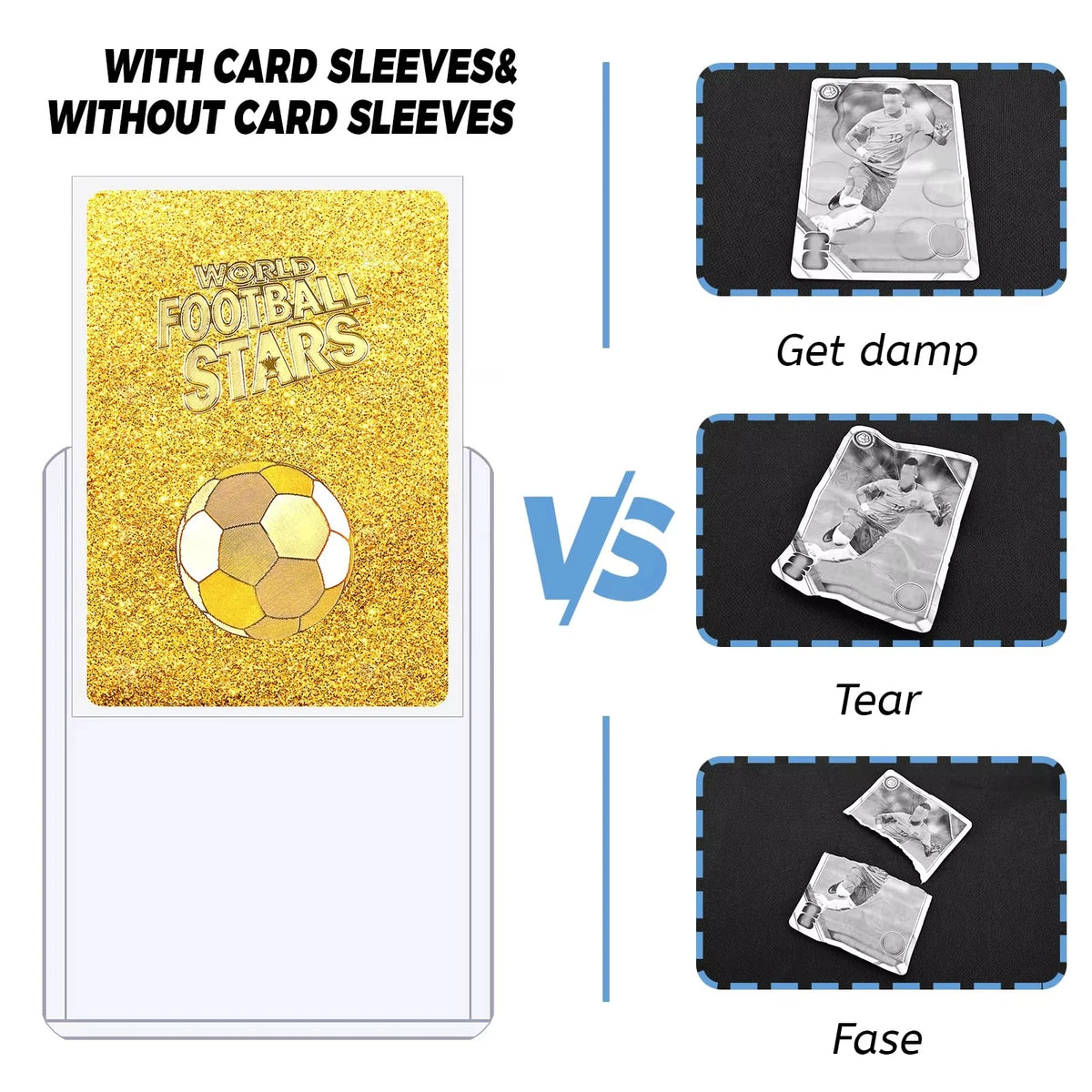 Trading Card Sleeves – Hard & Soft Protectors for Pokemon, Football & Game Cards
