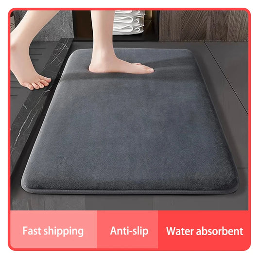 Super Absorbent Anti-Slip Bath Mat — Coral Velvet Bathroom & Door Floor Mat