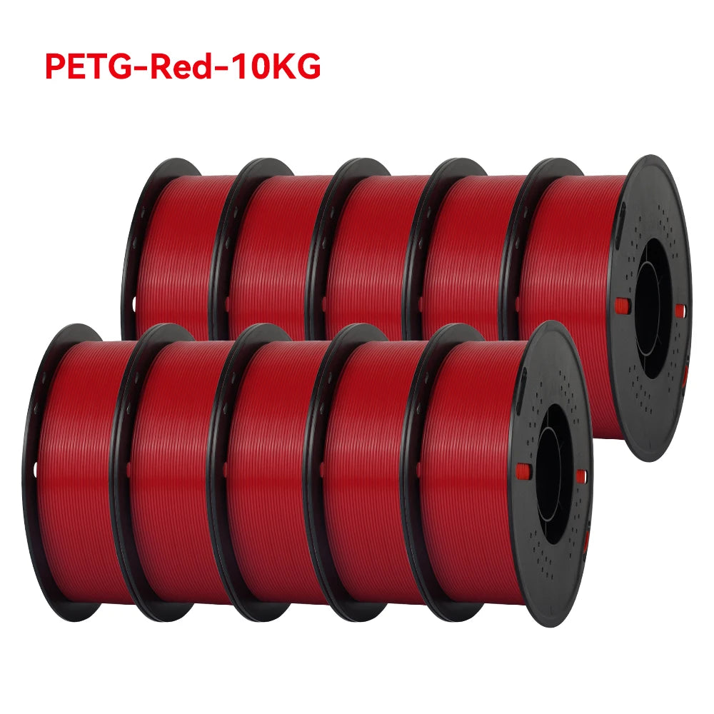 PETG 3D Printer Filament – 1.75mm, 10KG