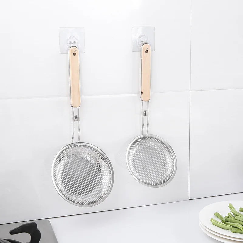 Stainless Steel Egg Beater & Skimmer Spoon Set