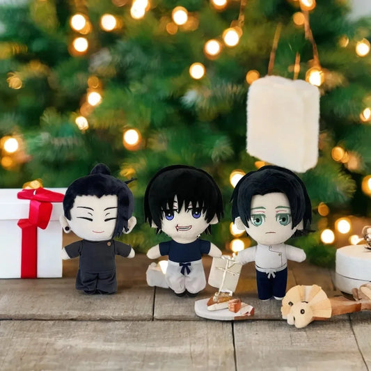Satoru Gojo Plush Stuffed Animal – Soft Anime Jujutsu Kaisen Pillow Toy for Kids & Fans