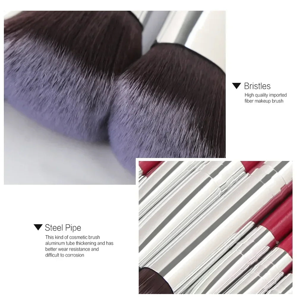 Professional Makeup Brush Set – 3, 13 & 22-Piece Eyeshadow & Face Kits