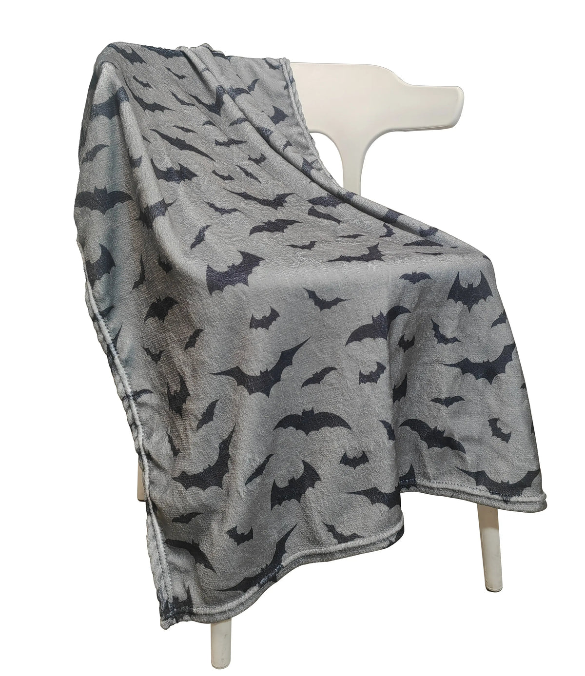 1PC Gifts Blanket Black Bats Printed Flannel Blanket Perfect for Sofa Office Bed Travel Sleep Read Relax Camping four season 
