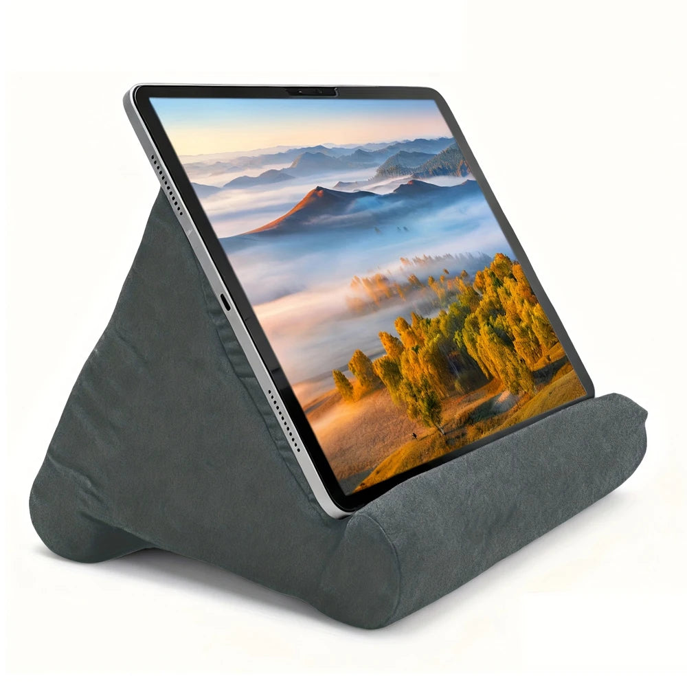 Soft Sponge Pillow Tablet Stand - Multi-Angle Reading Holder