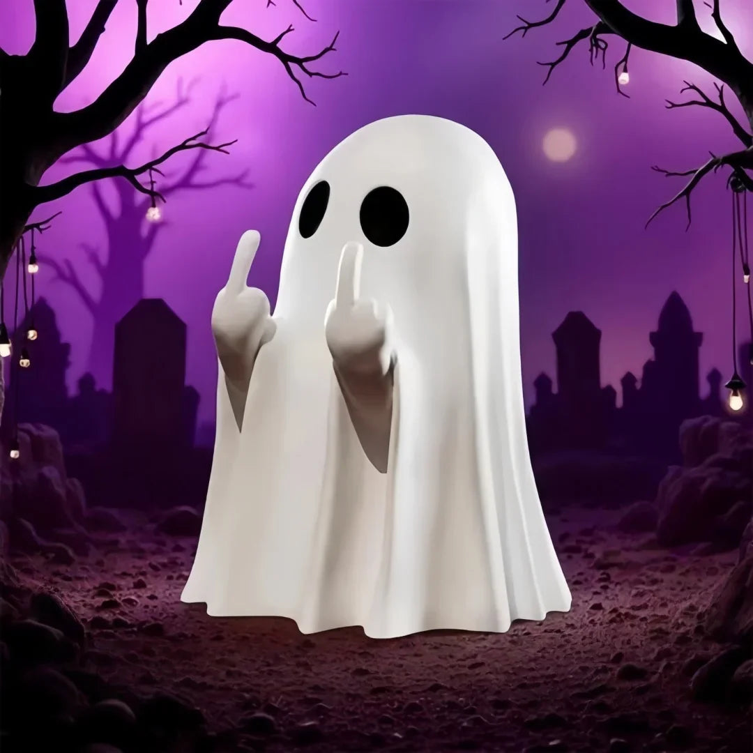 Cheeky Ghost Statue – Halloween Decor