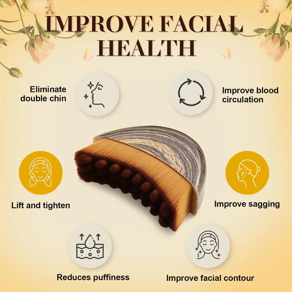 Lymphatic Face Massage Brush – Contour