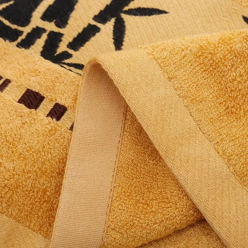Soft Bamboo Fiber Hand Towels - Quick-Dry (1/2/4 Pack)