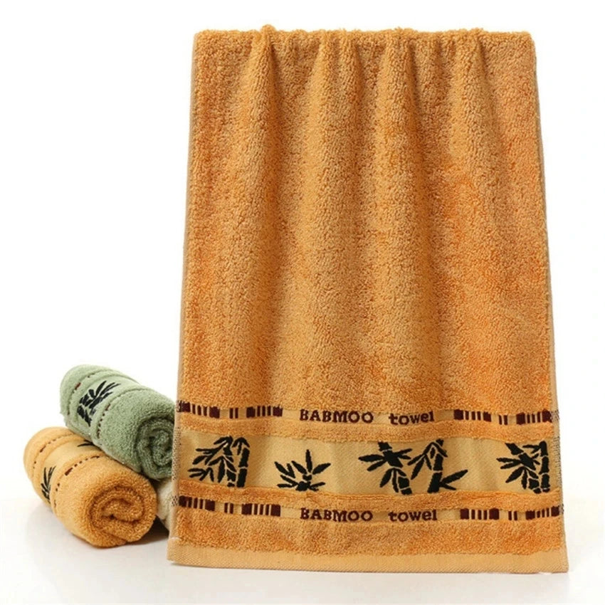 Bamboo Fiber Bath Towel Set