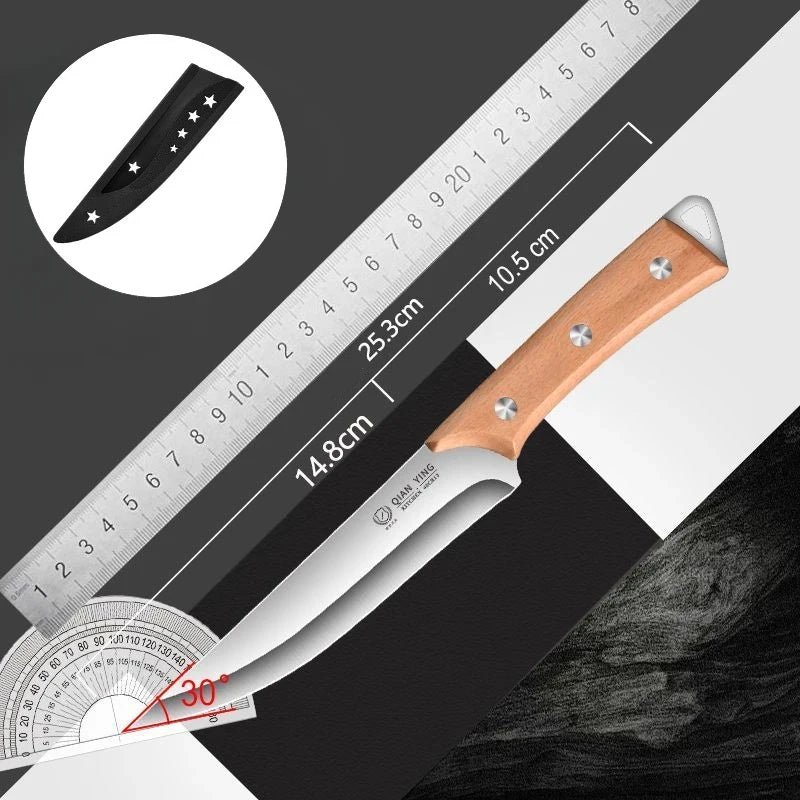 Professional Forged Bone Removal & Slicing Knife Set